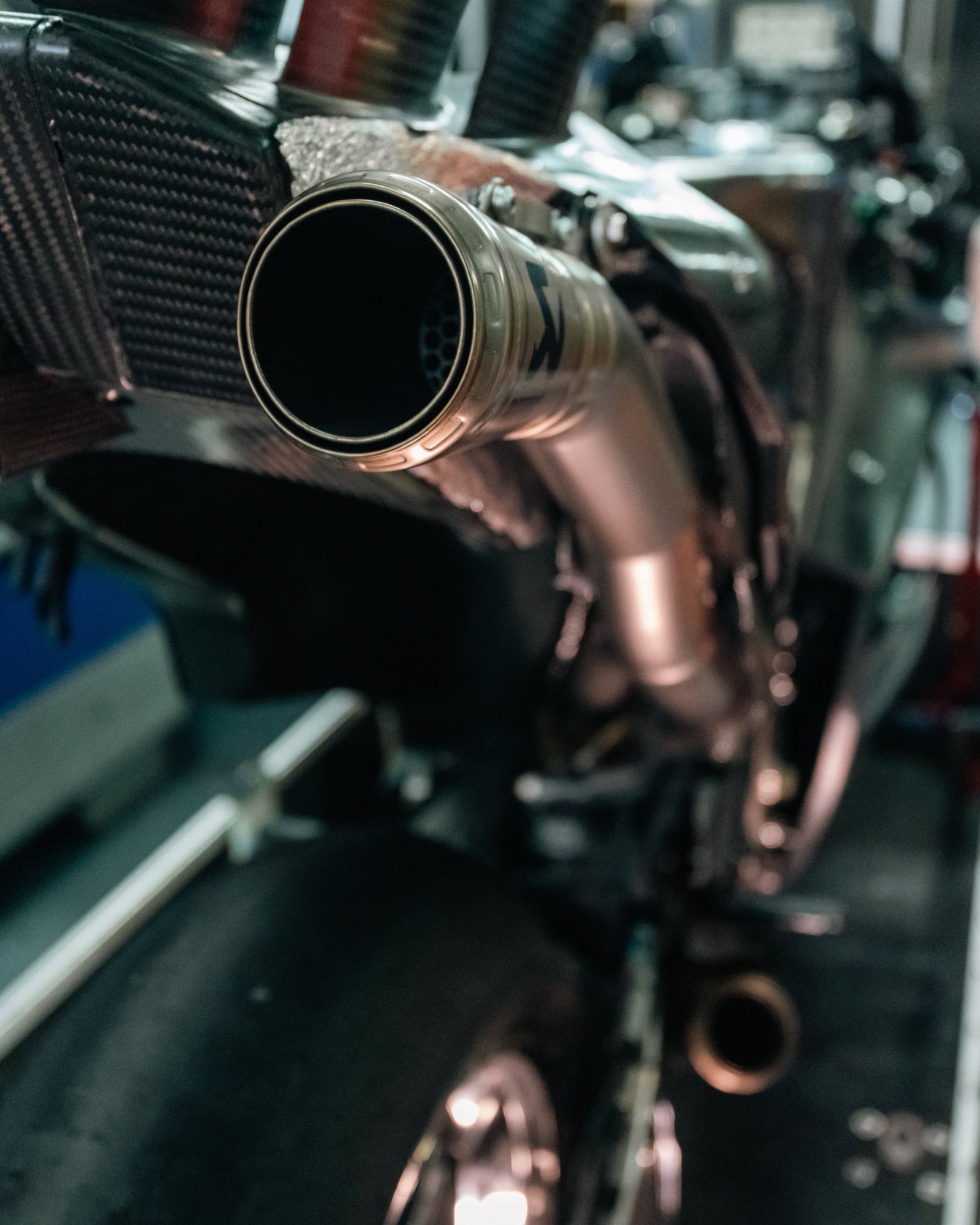 Yamaha YZR-M1 Rear End